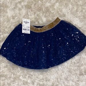 OshKosh B’gosh Navy Sequin Skirt